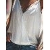 Lace Patchwork V Neck Spaghetti Sleeveless Tank Tops