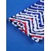 Women Casual Patchwork Crew Neck Long Sleeve Blouse