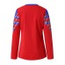 Women Casual O-neck Patchwork Long Sleeve T-shirts