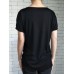 Solid Color Casual V-neck Kink Hem Long Sleeve T-shirts for Women