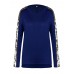 Women Casual Off Shoulder Hollow Out Long Sleeve Blouse