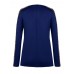Women Casual Off Shoulder Hollow Out Long Sleeve Blouse