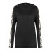 Women Casual Off Shoulder Hollow Out Long Sleeve Blouse