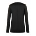 Women Casual Off Shoulder Hollow Out Long Sleeve Blouse