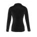 Women Button Turn-Down Collar Winter Long Sleeve Velvet Blouse