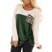 Women Long Sleeve Leopard Print Kink Blouse with Pocket Women Long Sleeve Leopard Print Kink Blouse with Pocket