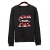Ugly Christmas Print Long Sleeve Xmas Gift Sweatshirt Hoodie