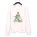 Ugly Christmas Print Long Sleeve Xmas Gift Sweatshirt Hoodie
