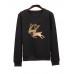 Ugly Christmas Print Long Sleeve Xmas Gift Sweatshirt Hoodie