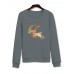 Ugly Christmas Print Long Sleeve Xmas Gift Sweatshirt Hoodie