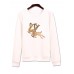 Ugly Christmas Print Long Sleeve Xmas Gift Sweatshirt Hoodie
