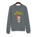 Ugly Christmas Print Long Sleeve Xmas Gift Sweatshirt Hoodie