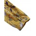 Women Floral Print Pleated Three Quarter Sleeve Blouse