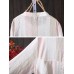 Women Casual Breathable 3/4 Sleeve Striped Shirts
