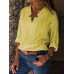 Women Long Sleeve V Neck Casual Loose Blouse Women Long Sleeve V Neck Casual Loose Blouse
