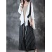 Casual Women Cotton Loose -V-Neck Cross Frenulum Irregular Hem Long Sleeve Blouse