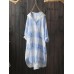 Women Plaid Button Hooded High Low Hem Shirts with Pockets