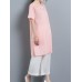 Vintage Short Sleeve Plate Buckle Square Collar Dress