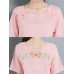 Vintage Short Sleeve Plate Buckle Square Collar Dress
