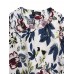 Vintage Women Loose Printing Short Sleeve Elegant Dress