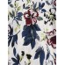 Vintage Women Loose Printing Short Sleeve Elegant Dress