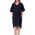 Women Casual V-neck Pocket Short Sleeve Dress