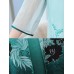 Elegant Floral Print Fake Two Pieces Vintage Dress