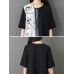 Folk Style Floral Print O-neck Short Sleeve Dress