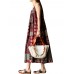 Women Sleeveless Spaghetti Strap Printed Loose Retro Maxi Dresses