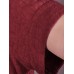 Women Vintage V Neck Short Sleeve Cotton Maxi Dress