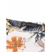 Women Vintage Retro Short Sleeve Cotton Floral Maxi Dress