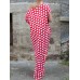 Women Polka Dot Print Off Shoulder Long Maxi Dress