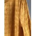 M-5XL Vintage Women O-neck Half Sleeve Solid Maxi Dress