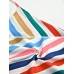 Women Striped Halter V-neck Sleeveless Dress Women Striped Halter V-neck Sleeveless Dress