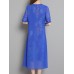 Women Summer Floral Print Two Pieces Sets O-neck Loose Chiffon Dress Women Summer Floral Print Two Pieces Sets O-neck Loose Chiffon Dress