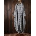 Women Plaid Irregular Hem Long Sleeve Dress with Pockets