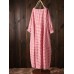 Women Plaid Irregular Hem Long Sleeve Dress with Pockets