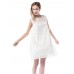 Women Lace Crochet Solid Color Sleeveless Casual MIni Dresses Women Lace Crochet Solid Color Sleeveless Casual MIni Dresses