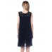 Women Lace Crochet Solid Color Sleeveless Casual MIni Dresses Women Lace Crochet Solid Color Sleeveless Casual MIni Dresses