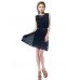 Women Lace Crochet Solid Color Sleeveless Casual MIni Dresses Women Lace Crochet Solid Color Sleeveless Casual MIni Dresses