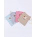 Women Casual Cartoon Print Pocket Cotton Apron Dress