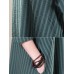 Women Casual V-neck Long Sleeve Striped Dress Women Casual V-neck Long Sleeve Striped Dress