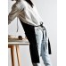 Women Kitchen Brief Pockets Pinafore Aprons with Pockets