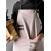 Women Kitchen Brief Pockets Pinafore Aprons with Pockets