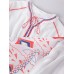 Casual Women Printed V-Neck Chiffon Dress