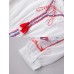 Casual Women Printed V-Neck Chiffon Dress