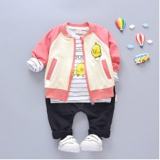 Duck Boys Girls Clothing Sets Coat + T-shirt + Pants