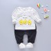 Duck Boys Girls Clothing Sets Coat + T-shirt + Pants
