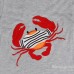 2015 New Lovely Crab Baby Children Boy Pure Cotton Short Sleeve T-shirt Top