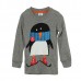 2015 New Little Maven Lovely Penguin Baby Children Boy Cotton Long Sleeve Top